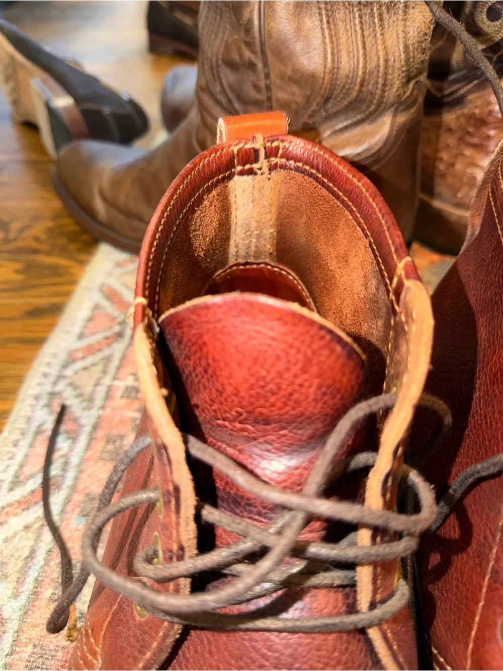 Gokey Chukka Boots in Chestnut Brown